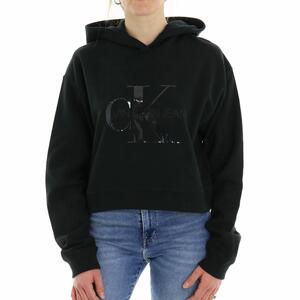 FELPA TONAL MONOGRAM NERO